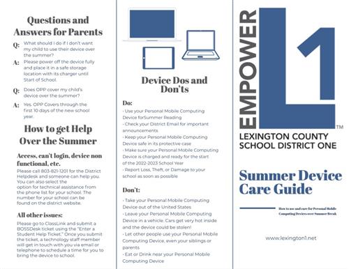 Summer Device Care